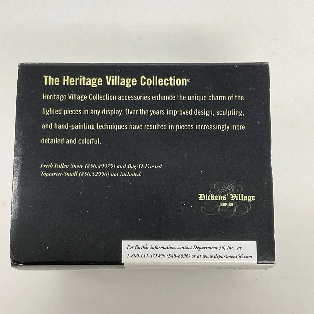 Dept 56 Dickens Village Heritage Advertising A Reading By Mr Dickens 56.58425